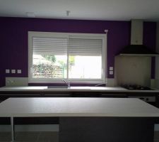 Cuisine mod&egrave;le V&eacute;ga   graphite bross&eacute; CUISINELLA .