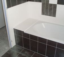 Baignoire habill&eacute;e termin&eacute;e