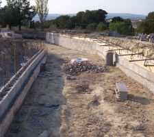 All&eacute;e pi&eacute;ton du lotissement en cours