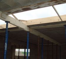 Ouverture pour l'escalier allant du RDC à l'étage