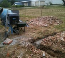Fondations abri de jardin