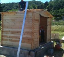 Montage abri de jardin
