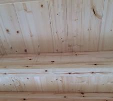 Mise en place du plancher étage et vue du RDC