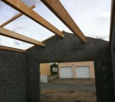 Charpente du garage