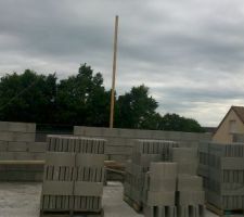 &Eacute;l&eacute;vation des murs &eacute;tage