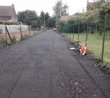 Acces chantier fini