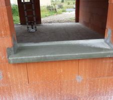 Appui de fenêtre cuisine.