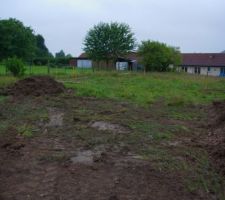 Réalisation de l'accès chantier