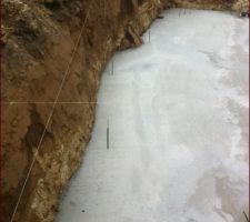 Mais pourquoi se faire chier avec un coffrage et laisser la place pour que je puisse poser mon drain?