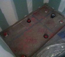 Montage receveur douche parentale