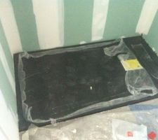 Montage receveur douche parentale