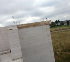 Renfort des planelles avec des planches et des chevillettes