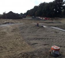 Notre lotissement en cours de r&eacute;alisation