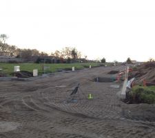Lotissement qui progresse