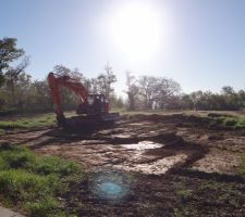 Avril, ouverture du chantier