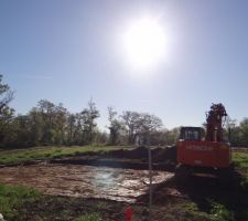 Avril, ouverture du chantier