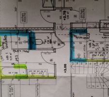 Plan des salles de bain