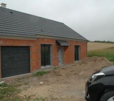 Vue de la maison S-SE