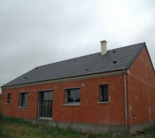 Vue de la maison S-SW