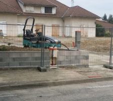 L'entr&eacute;e du lotissement