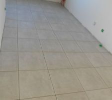 Carrelage buanderie-celier