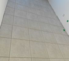 Carrelage buanderie-celier