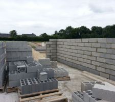 Mur du RDC (salle &agrave; manger