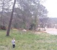 Terrain( d&eacute;limit&eacute; en rouge)