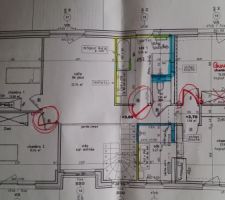 Modifs sens ouverture portes étage