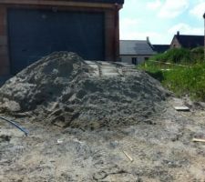 Préparation de la chape