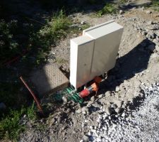 Arrivée du branchement ERDF