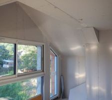 La forme définitive des cloisons autour du outeau