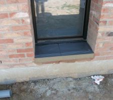 Seuil baie vitr&eacute;e