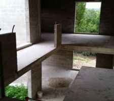 Muret et un futur garde corps au milieu