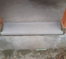 Seuil de la porte fen&ecirc;tre 140