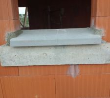 Appui de fen&ecirc;tre du cellier