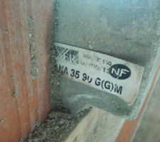 Marque des appuis de fen&ecirc;tre : WESER