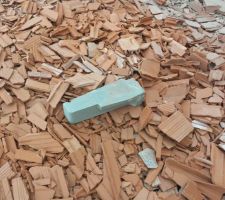 Le bout de l'appui de fenêtre de notre fenêtre de cuisine ?