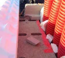 Arase pour rupture de capillarité oubliée
