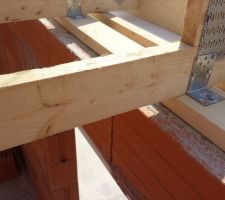 Charpente installée