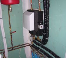 Installation pompe à chaleur.