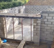 Fin des murs du sous-sol