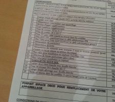 Prix des options pour l'électricité