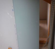 Doublage placophonique entre salle de bain et chambre