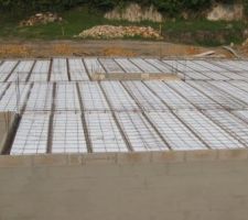 Plancher entre sous sol - rez de chaussée