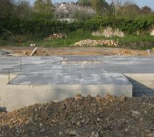 Plancher entre sous sol - rez de chaussée