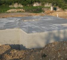 Plancher entre sous sol - rez de chaussée