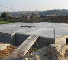 Plancher entre sous sol - rez de chaussée