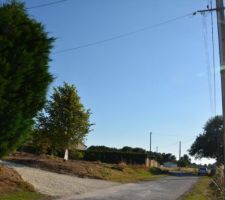 Terrain devant après 2