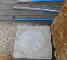 Puisard du drain de fondation du sous-sol dans le vide sanitaire